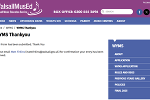 WYMS application received